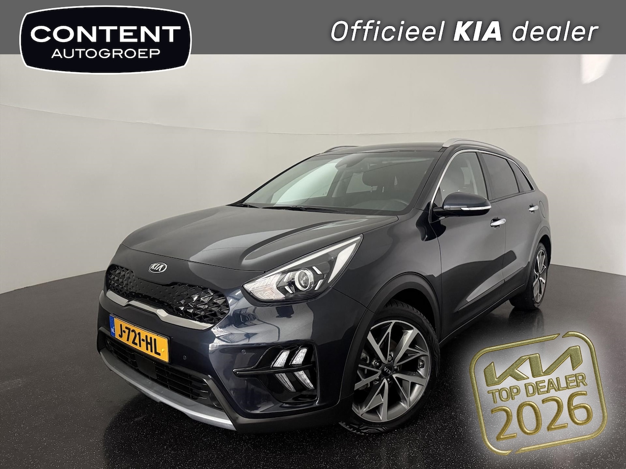 Kia Niro - 1.6 GDi Hybrid 141pk DCT6 DynamicPlusLine | All-Season Banden - AutoWereld.nl