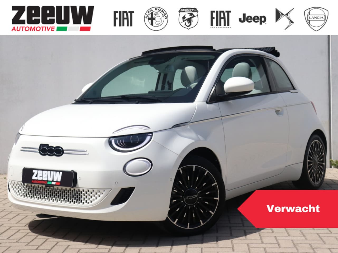 Fiat 500 C - La Prima by Bocelli 42 kWh | JBL | Winter | Camera | 17" - AutoWereld.nl