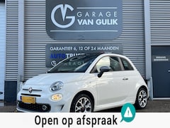 Fiat 500 - 1.2 Cabrio 69PK Trekhaak, CarPlay, Airco, Cruise, Isofix, ElektrRamen+Spiegels, Pdc, Led,