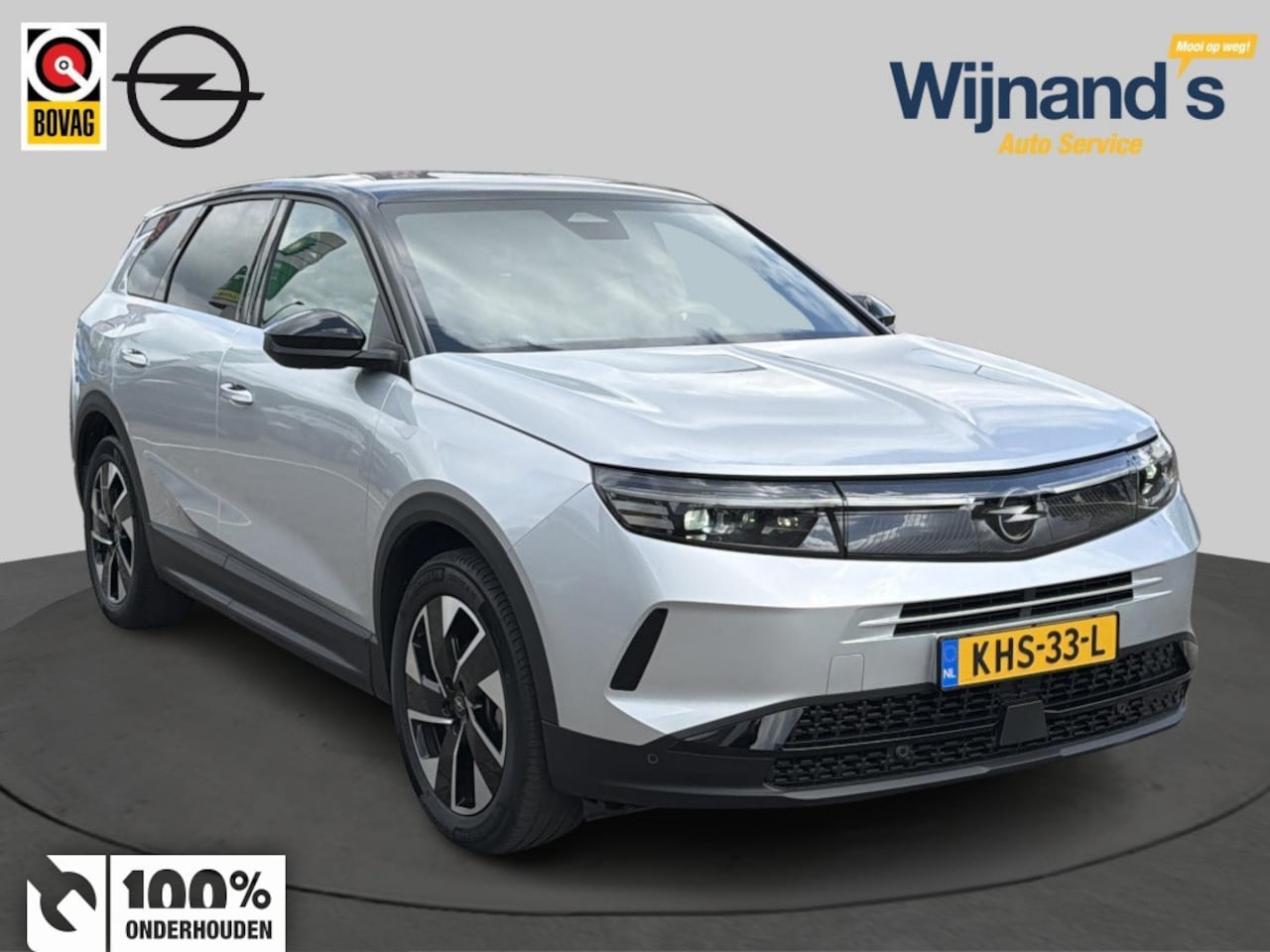 Opel Grandland - 1.2T. Hybrid GS | Camera | adapt. cruise | Matrix lampen | Zwart - AutoWereld.nl