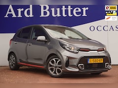 Kia Picanto - 1.0 DPi GT-Line+Volleder+Full-Navigatie+ecc+cruise+camera+Parkeer-Hulp+afn-trekhaak = SUPE