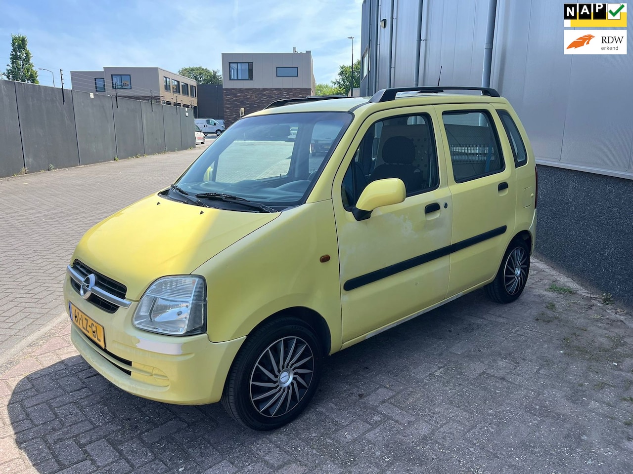 Opel Agila - 1.2-16V Color Edition Hondenvervoer met hondenbench - AutoWereld.nl
