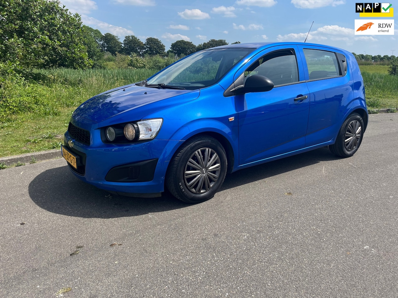 Chevrolet Aveo - 1.2 LS BJ 2013 AIRCO TREKHAAK 5 DEURS 125 DKM - AutoWereld.nl