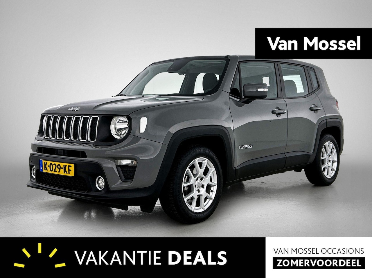Jeep Renegade - 1.0T Longitude | Apple Carplay & Android Auto | DAB | Keyless | Bluethooth | Airco | Cruis - AutoWereld.nl
