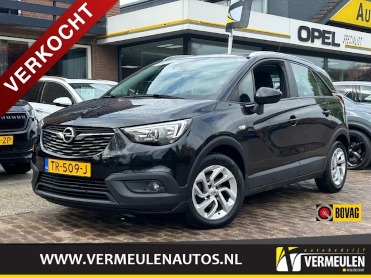 Opel Crossland X - 1.2 82PK Online Edition + 16"/ Airco/ Cruise/ Navi/ CarPlay/ Winterpakket/ Trekhaak/ NL au - AutoWereld.nl