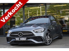 Mercedes-Benz C-klasse Estate - 300 e AMG Led Leder Panorama Memory Distronic Camera 360 Keyless Night Augmented Pdc