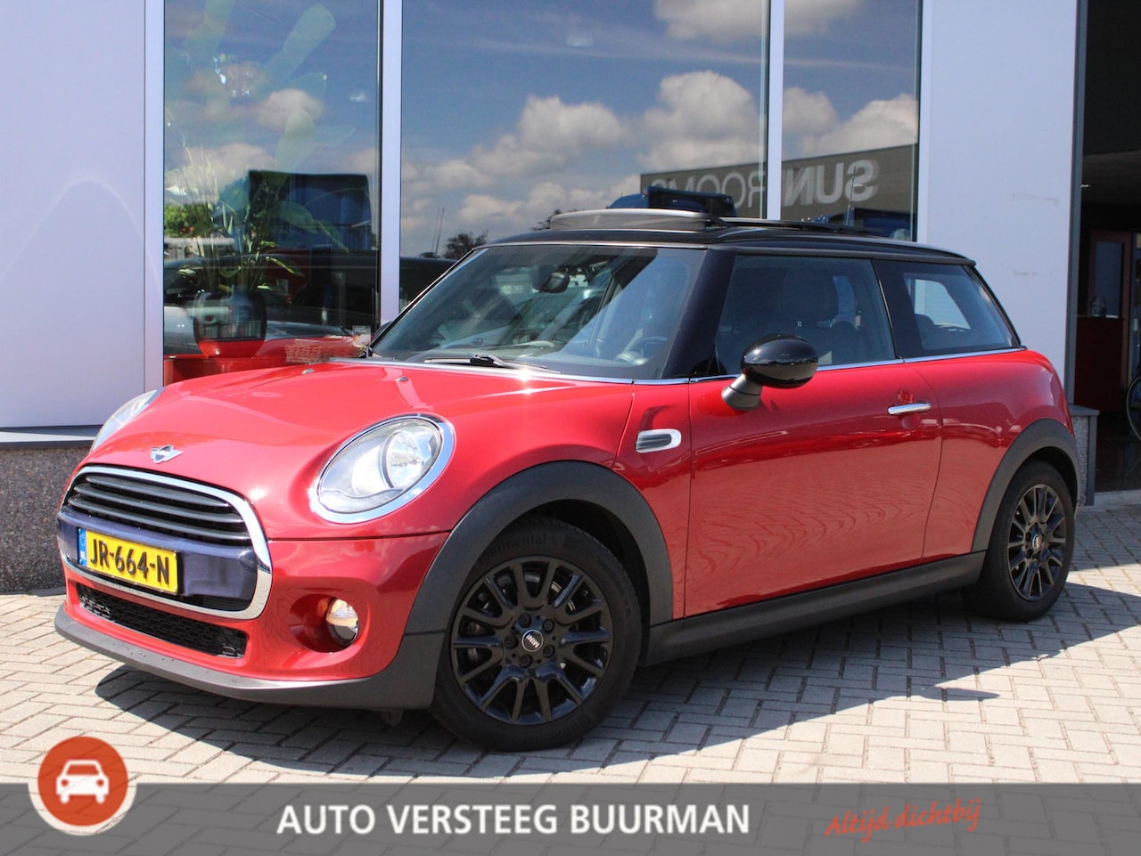 MINI Cooper - 1.5 Salt Business JCW pakket Navigatie, Schuif/Kanteldak, Airco, 16"inch Lichtmetalen Velg - AutoWereld.nl