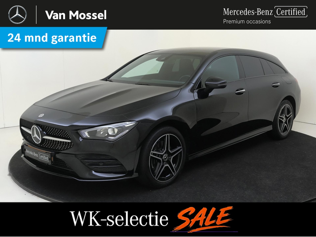 Mercedes-Benz CLA-klasse Shooting Brake - 250 e AMG Line Keyless / Parkeercamera / Nightpakket / Sfeerverlichting / Elektrische spie - AutoWereld.nl