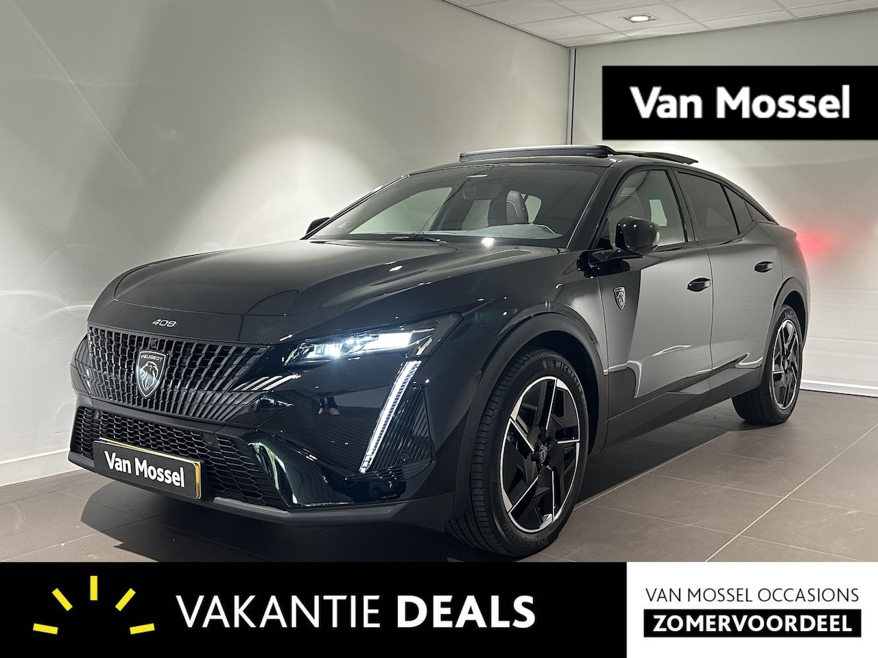 Peugeot e-408 - GT Avantage 58 kWh | PANORAMADAK | FOCAL HI-FI | ALCANTARA | STOEL- EN STUURVERWARMING | - AutoWereld.nl