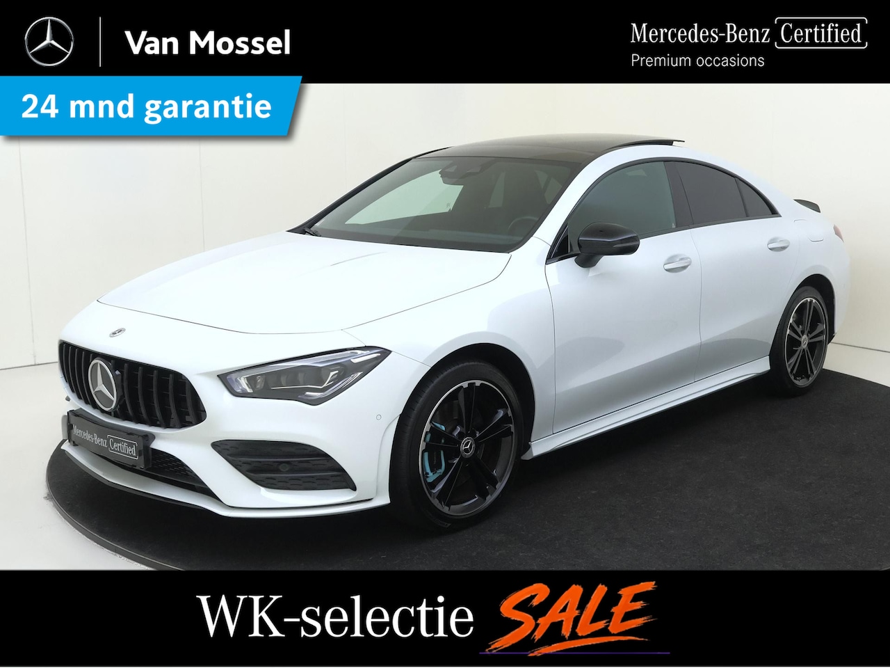 Mercedes-Benz CLA-Klasse - 250 e Business Solution AMG Limited Premium Plus /Panoramadak /Memory /Nightpakket - AutoWereld.nl