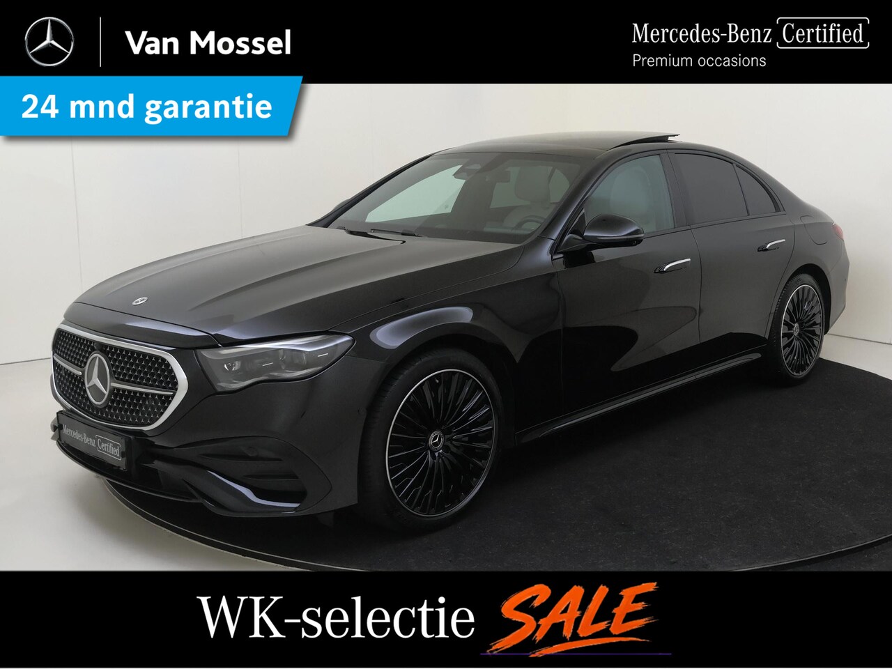 Mercedes-Benz E-klasse - 300 e AMG Line / Panoramadak/ 20 inch/ Night/ SUPERSCREEN/ Burmester 4D/ Digital Light/ Be - AutoWereld.nl