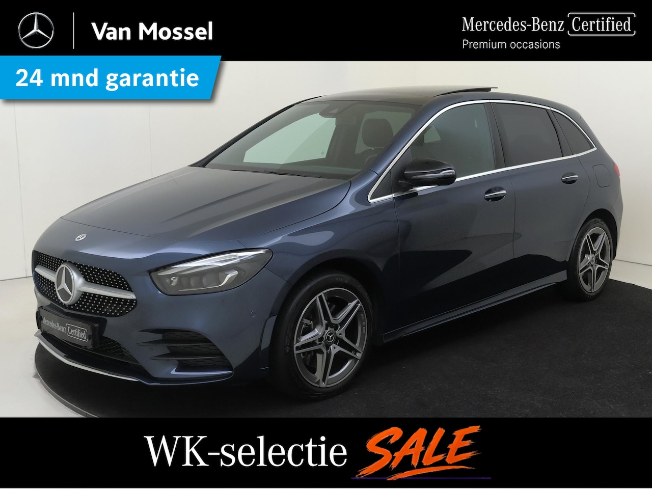 Mercedes-Benz B-klasse - 250 e Business Solution AMG / Panorama-dak / Stoelverwarming / Achteruitrijcamera / - AutoWereld.nl