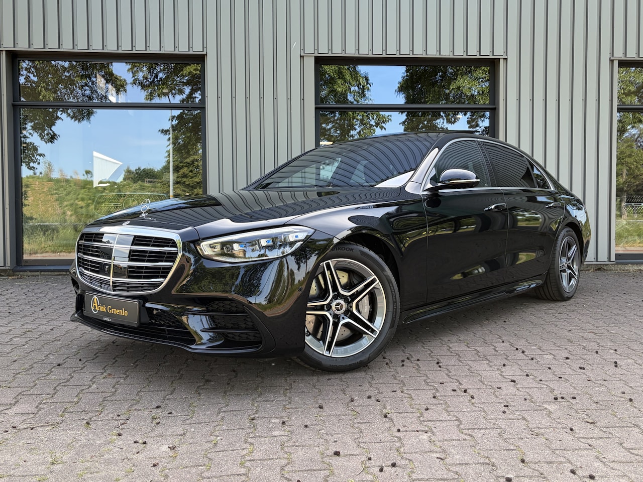 Mercedes-Benz S-klasse - 580 e Lang AMG Line Achterasbesturing Nappa leder - AutoWereld.nl
