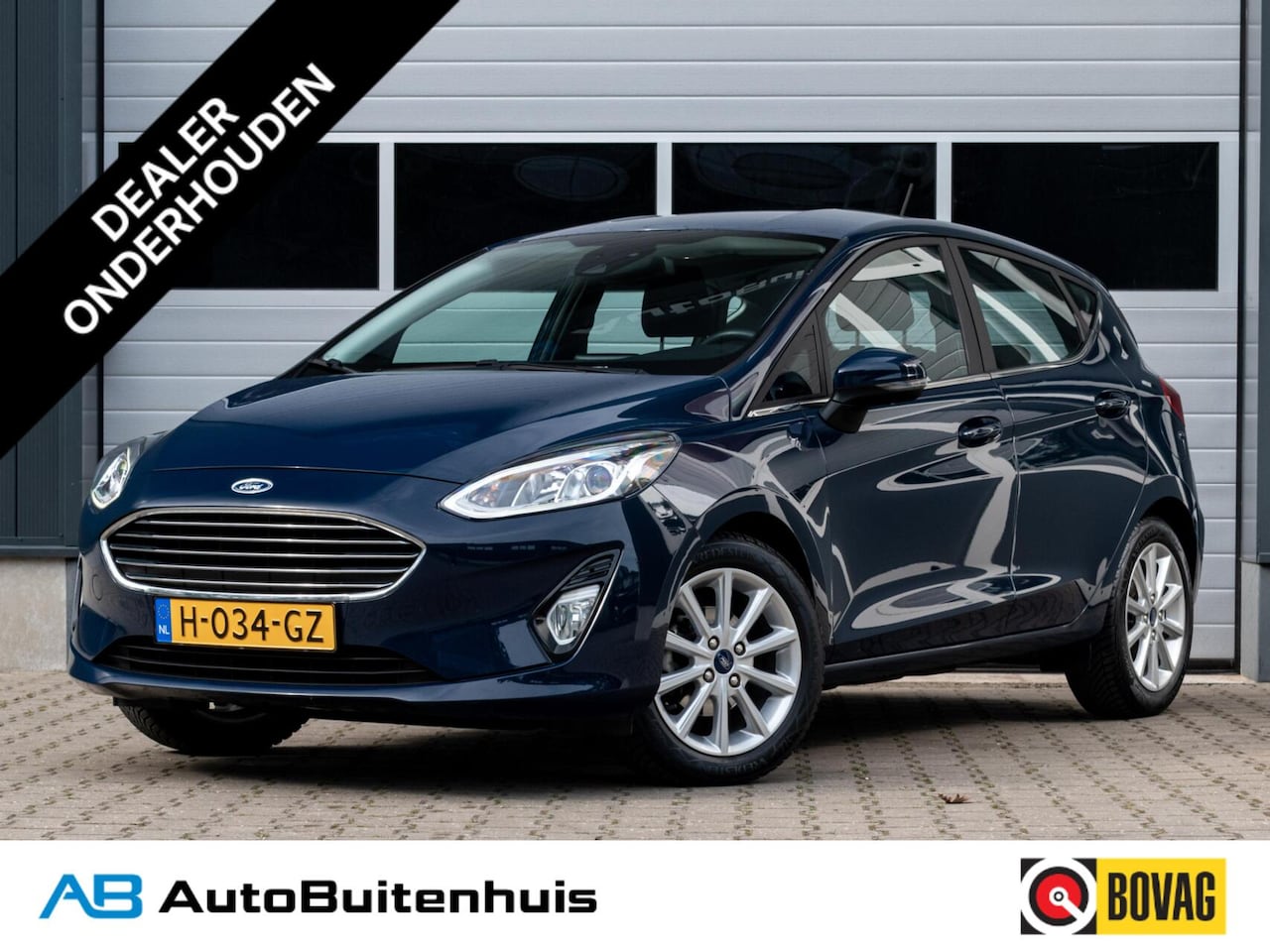 Ford Fiesta - 1.0 EcoBoost Titanium|1e EIGENAAR|CLIMATE|CARPLAY|PDC|CRUISE - AutoWereld.nl