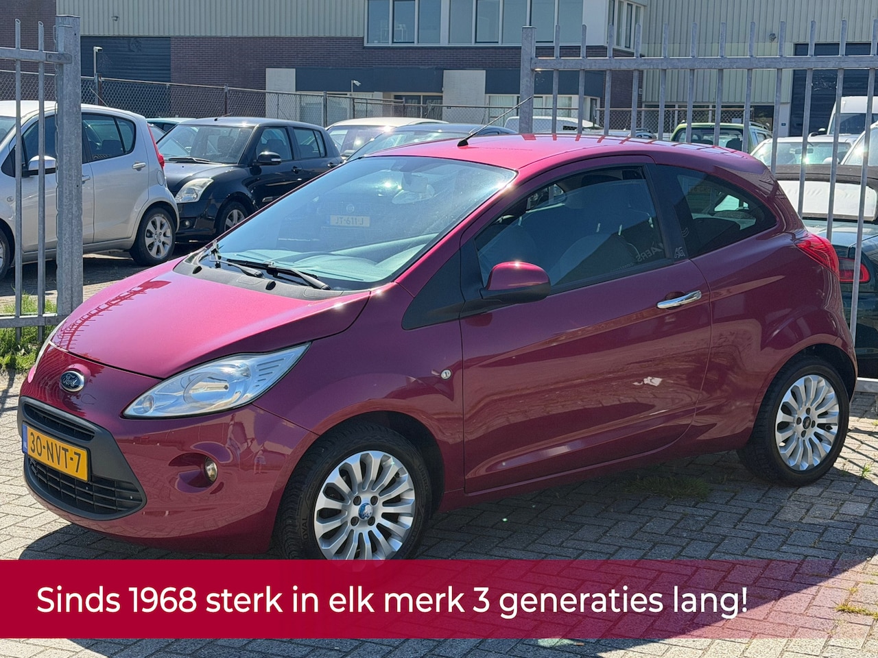 Ford Ka - 1.2 Titanium X start/stop! NL AUTO NAP! Airco l 16''LLMV l Chrome l Elek pakket l Centraal - AutoWereld.nl