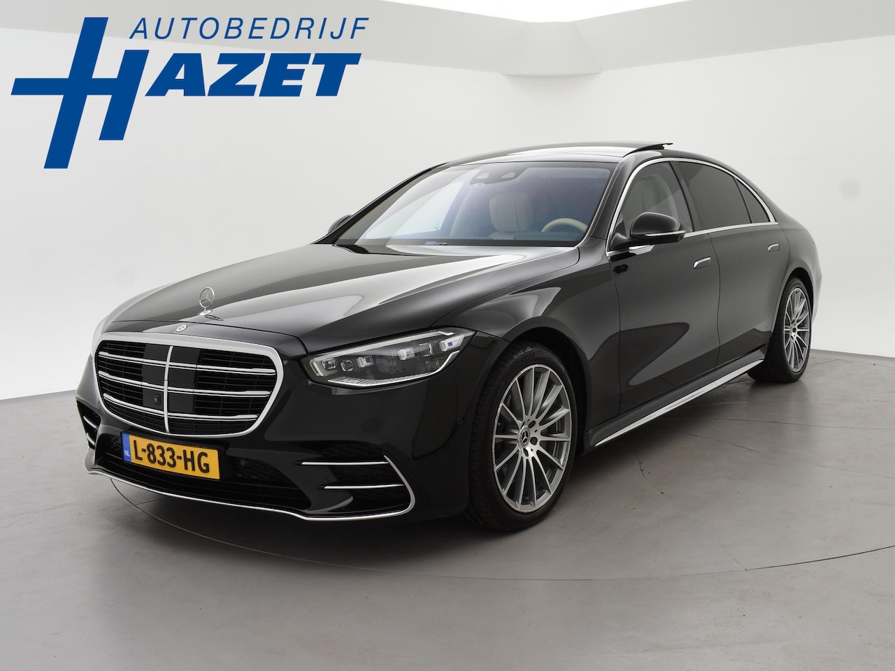 Mercedes-Benz S-klasse - 350d LANG AMG-LINE 286 PK + BUSINESS CLASS PAKKET | MASSAGE V+A | 3D DISPLAY | BURMESTER | - AutoWereld.nl
