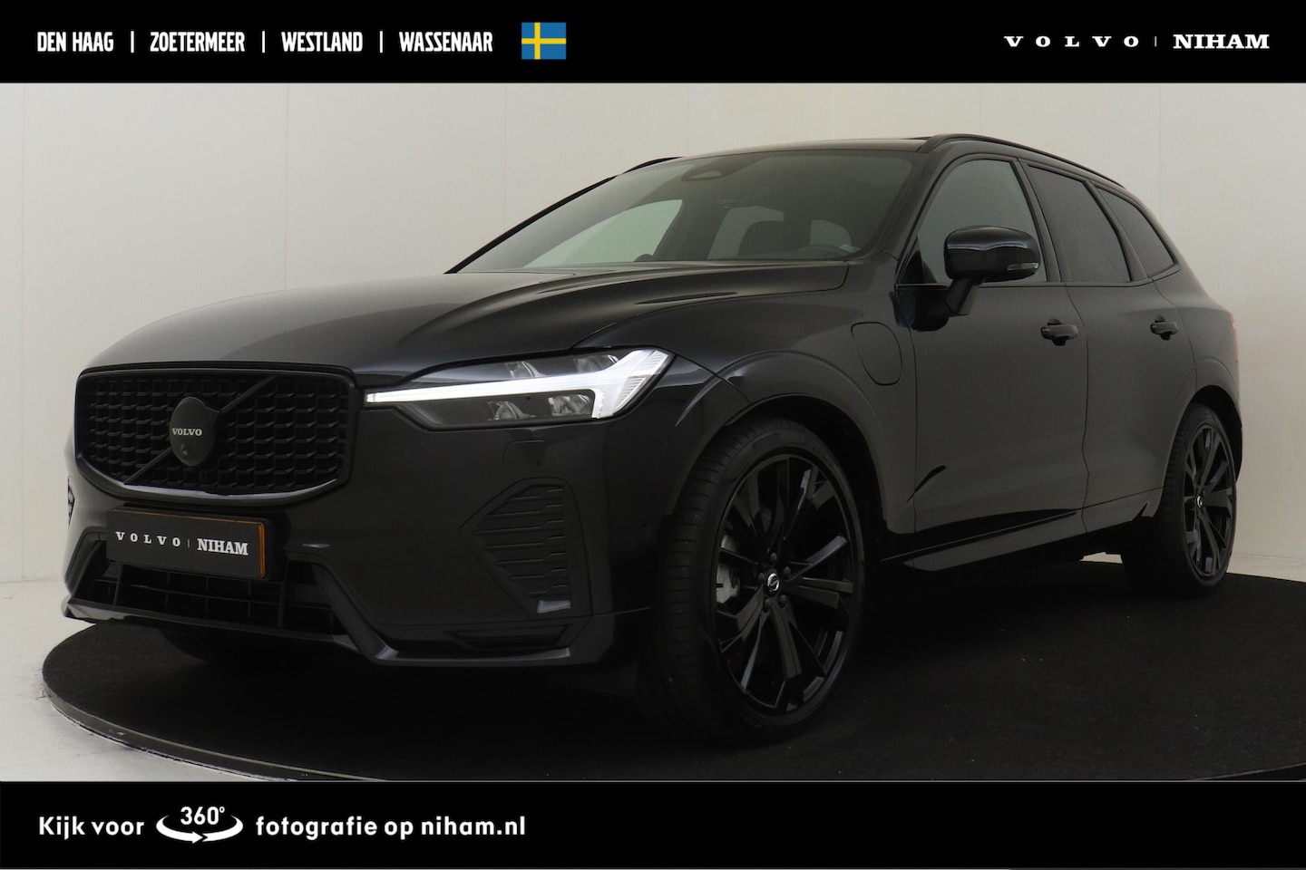 Volvo XC60 - T6 PLUG-IN HYBRID AWD ULTIMATE BLACK EDITION -PANO.DAK|BOWERS&WILKINS|LUCHTVERING|360°CAM| - AutoWereld.nl