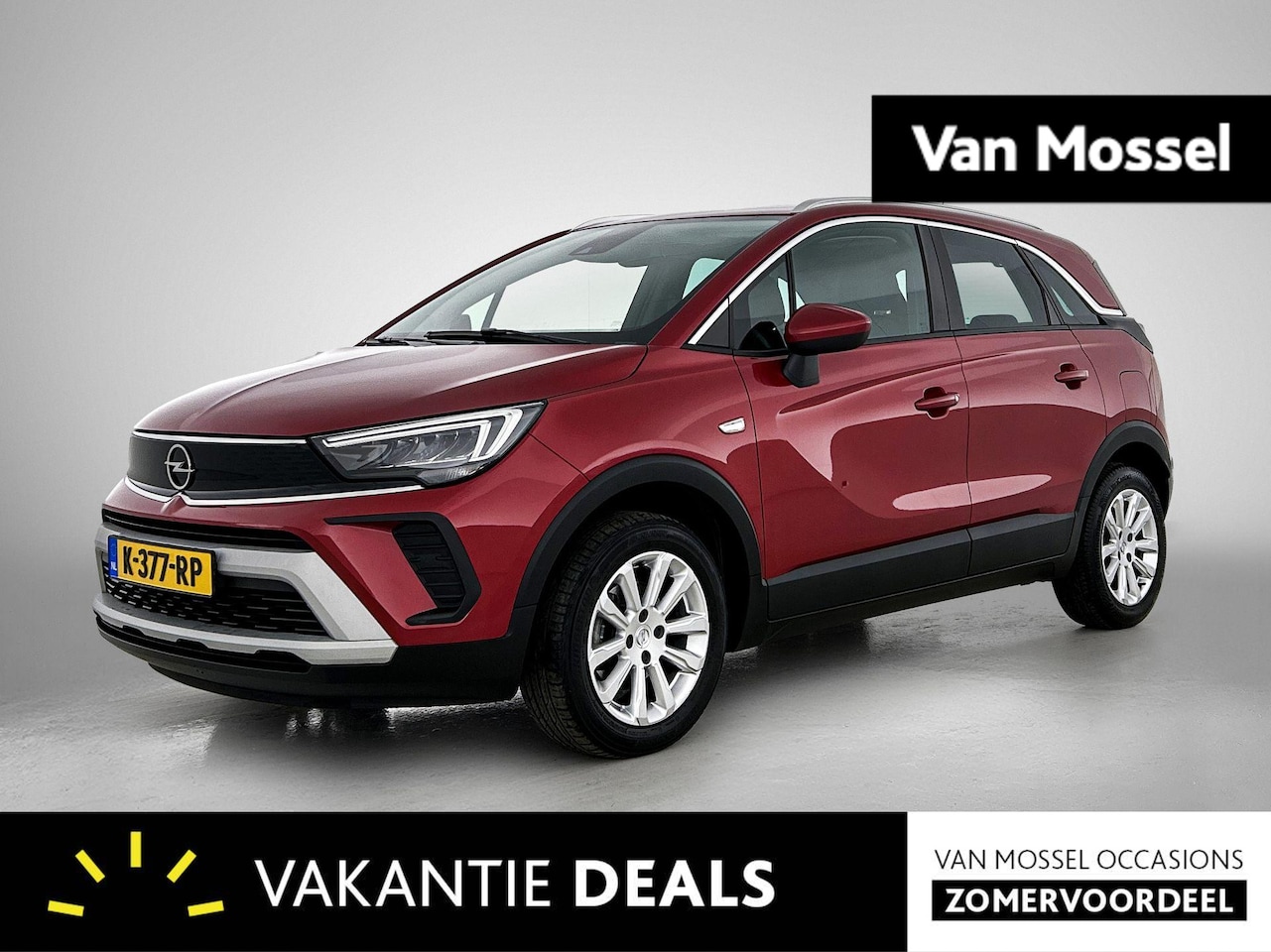 Opel Crossland - 1.2 Turbo Elegance | 110pk | 28.000km! | Apple Carplay/Android Auto | - AutoWereld.nl