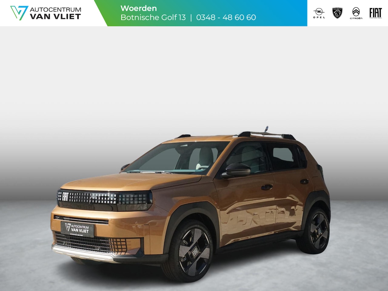 Fiat Grande Panda - La Prima 7,4 kW 44 kWh | Uit voorraad leverbaar | Clima | Cruise | Camera | Apple Carplay - AutoWereld.nl
