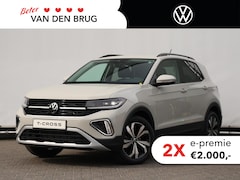 Volkswagen T-Cross - Life Edition 1.0 TSI 116 PK | Led Matrix | Keyless | App-Connect | Trekhaak | PDC | Camera