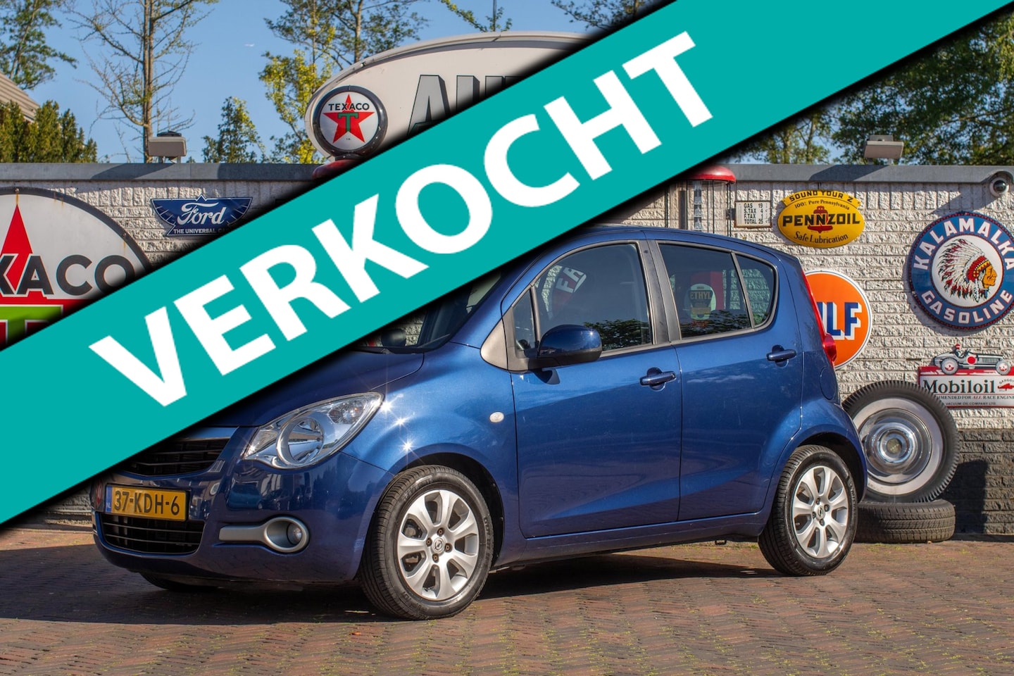 Opel Agila - 1.2 Edition Automaat 42.700 km +NAP NL-auto - AutoWereld.nl