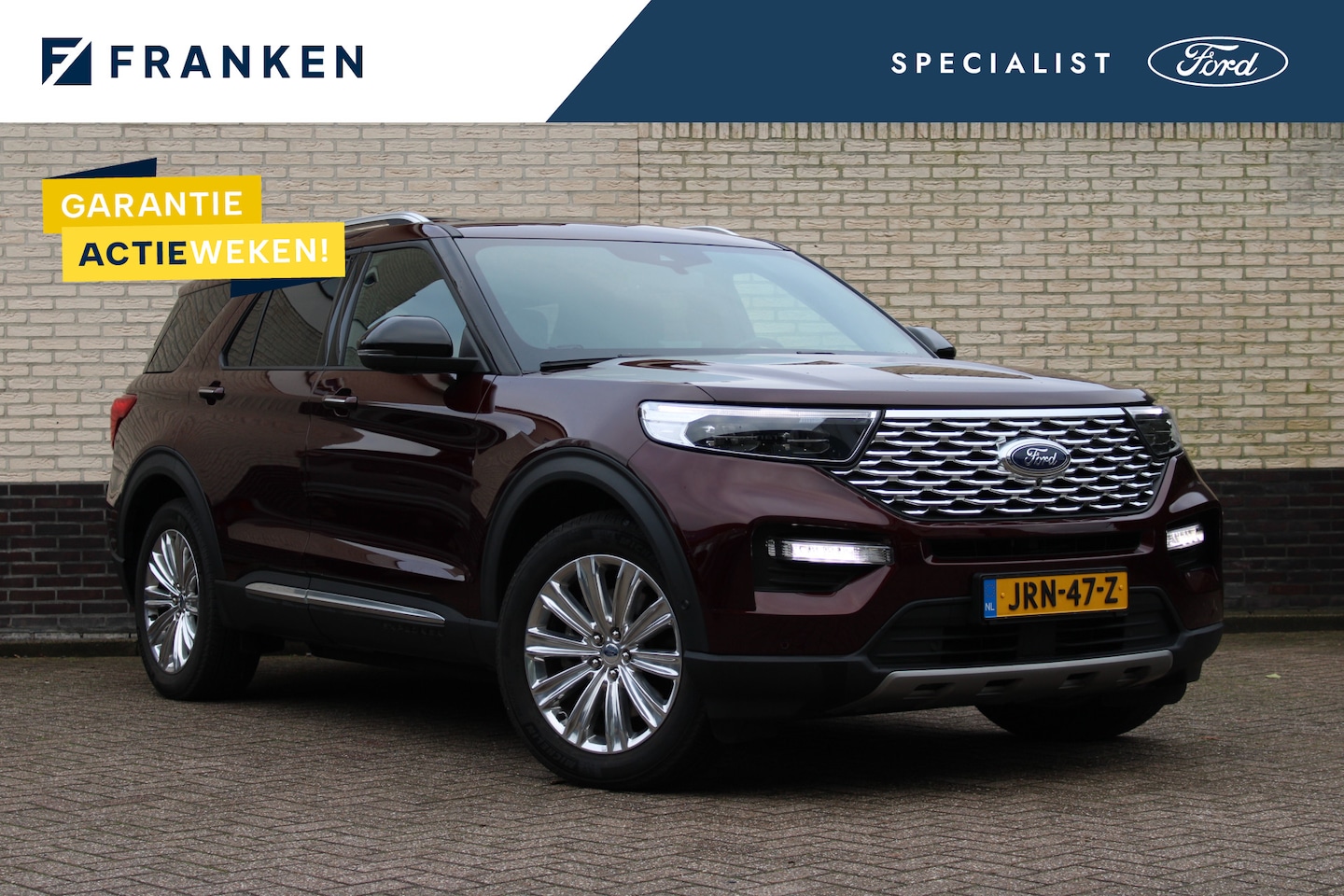 Ford Explorer - 3.0 V6 EcoBoost PHEV Platinum Panoramadak | Leder | Massage | B&O - AutoWereld.nl