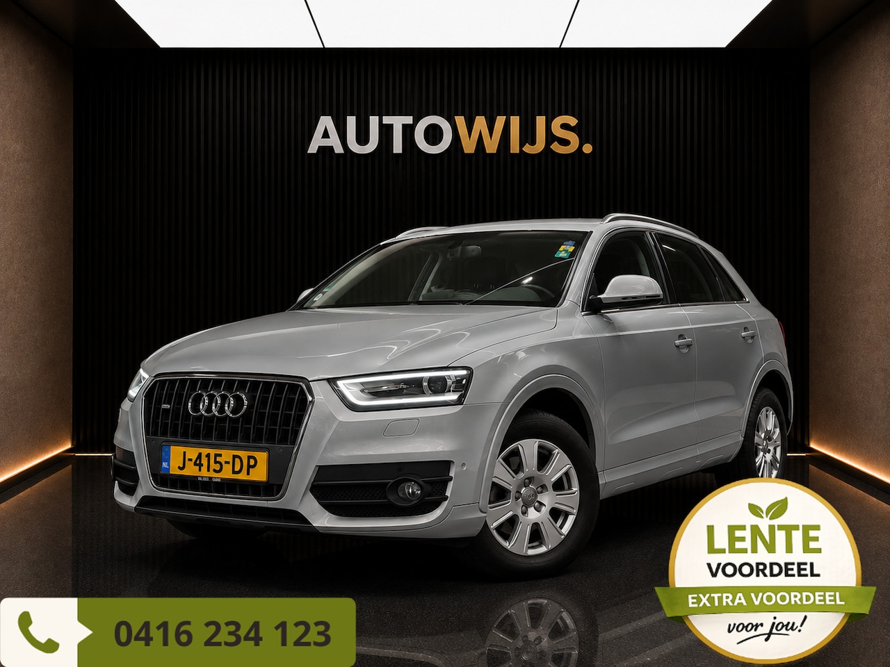 Audi Q3 - 2.0 TFSI quattro Pro Line|AUT|CAMERA|NAVI|LED|GOED ONDERHOUDEN - AutoWereld.nl