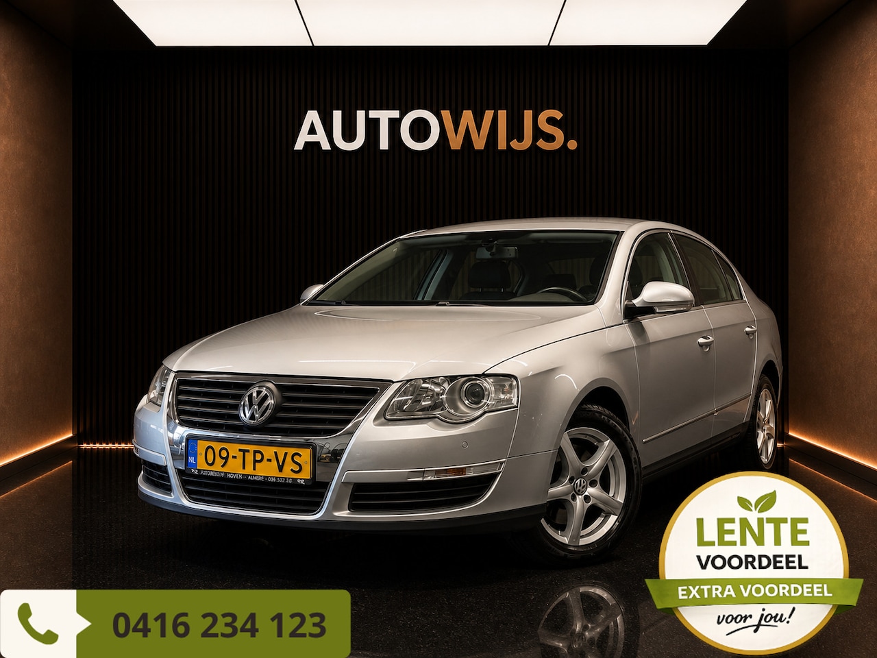 Volkswagen Passat - 1.6 FSI Comfortline|AUT|LM-VELG|TREKHAAK|NL AUTO - AutoWereld.nl