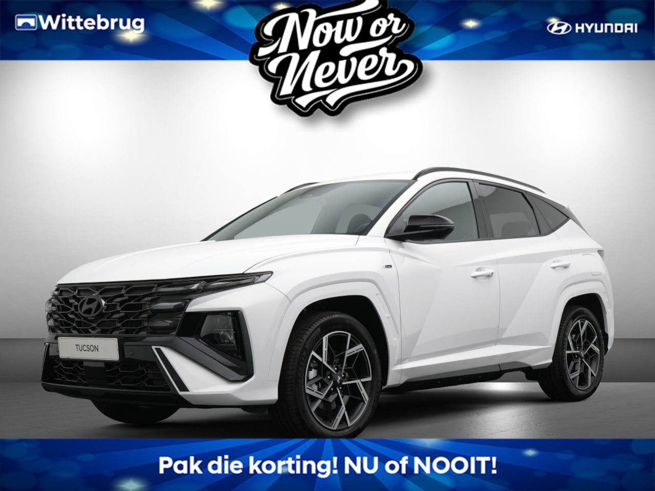 Hyundai Tucson - 1.6 T-GDI PHEV N Line Business Plug-In Hybride Automaat NETTO bijtelling vanaf 296 euro pe - AutoWereld.nl