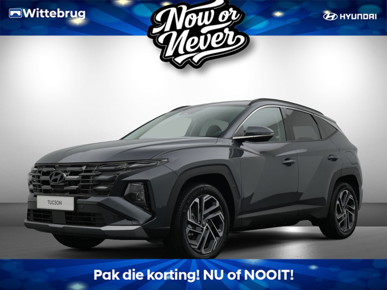 Hyundai Tucson - 1.6 T-GDI PHEV Comfort Plug-In Hybride met Automaat, Navigatie en Camera Uit voorraad leve - AutoWereld.nl