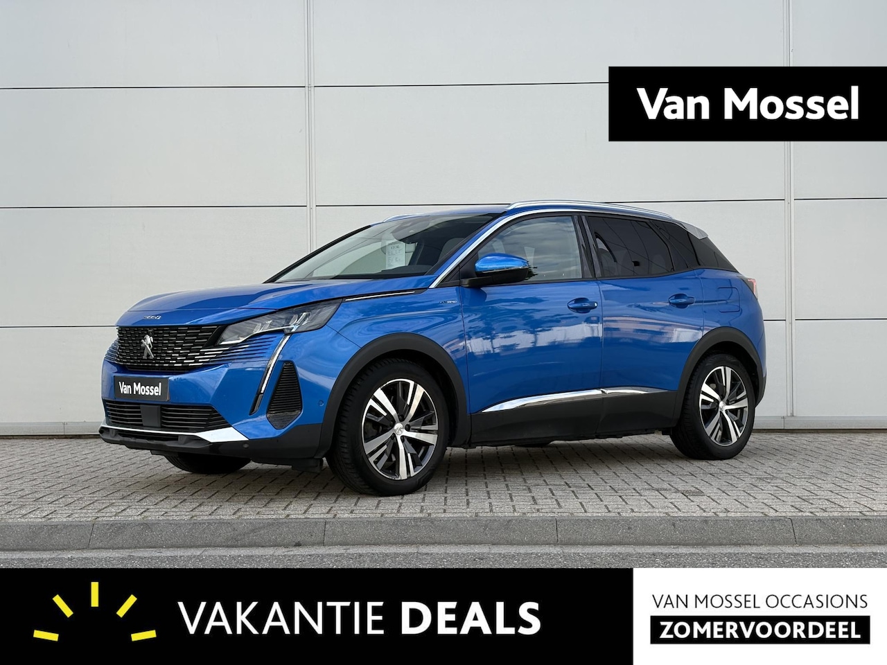 Peugeot 3008 - 1.6 HYbrid 225 Blue Lease Allure | Stoelverwarming | Camera | Navigatie | Apple Carplay/An - AutoWereld.nl