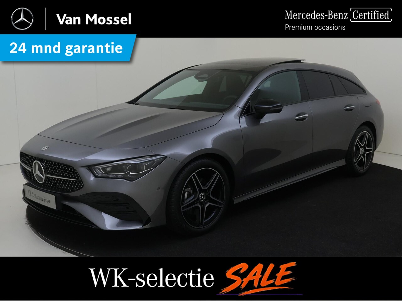 Mercedes-Benz CLA-klasse Shooting Brake - 180 Star Edition AMG Line / Stoelverwarming / Achteruitrijcamera / Panorama-schuifdak / Sf - AutoWereld.nl