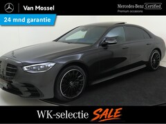 Mercedes-Benz S-klasse - 450 e Lang AMG Line / Premium/ Panoramadak/ Burmester 3D/ 20 inch/ Tablet achter/ El stoel