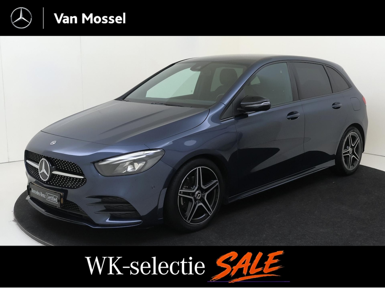 Mercedes-Benz B-klasse - 180 Business Solution AMG /Nightpakket /18Inch /Achteruitrijcamera /CarPlay - AutoWereld.nl