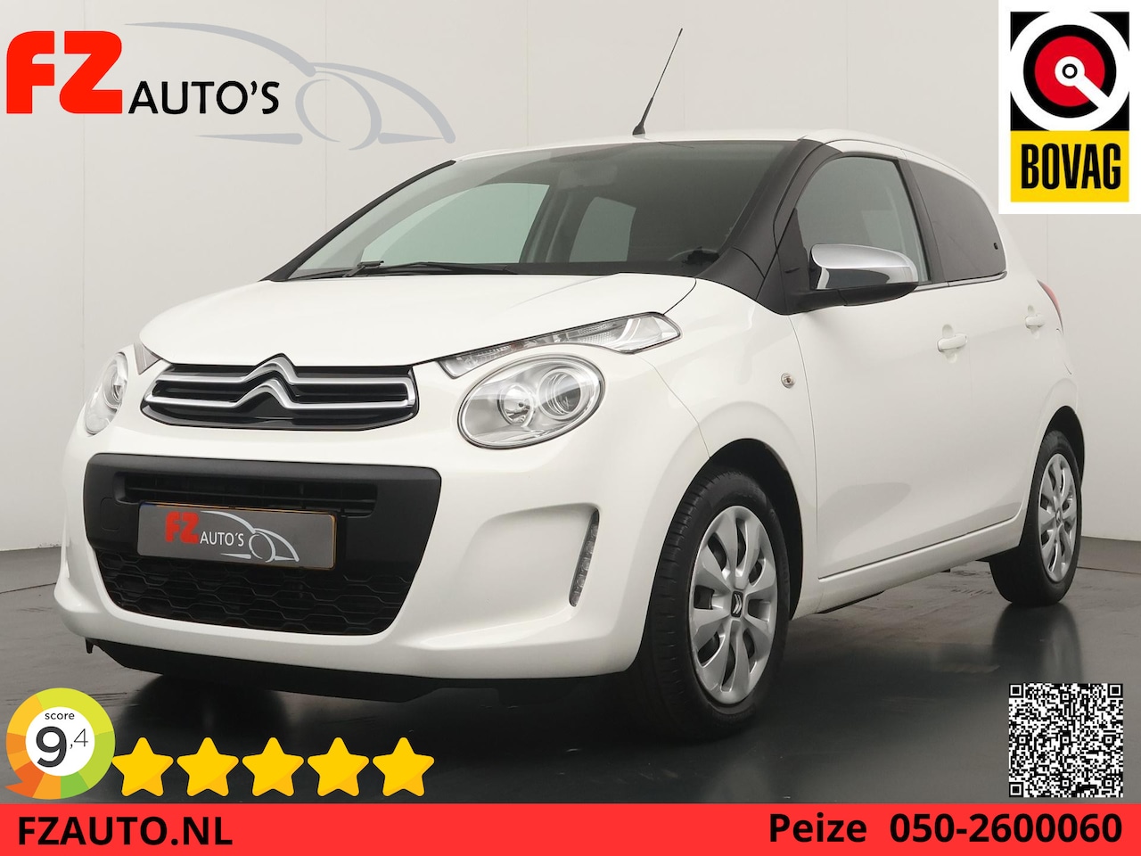 Citroën C1 - 1.0 VTi Feel - Airconditioning - Bluetooth - AutoWereld.nl