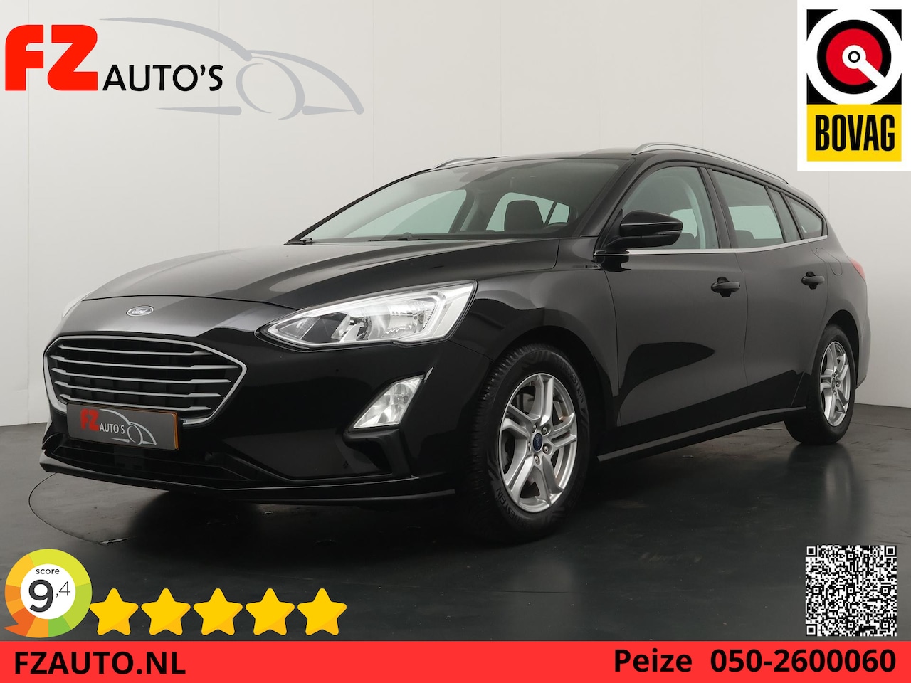 Ford Focus Wagon - 1.0 EcoBoost Trend Edition Business - Navigatie - Apple Carplay/Android Auto - Lichtmetale - AutoWereld.nl