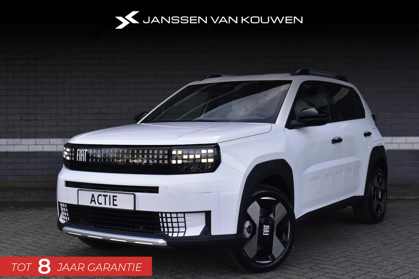 Fiat Grande Panda - La Prima 44 kWh 1 Fase l 2+6 jaar garantie l Voordeel l Nieuw - AutoWereld.nl