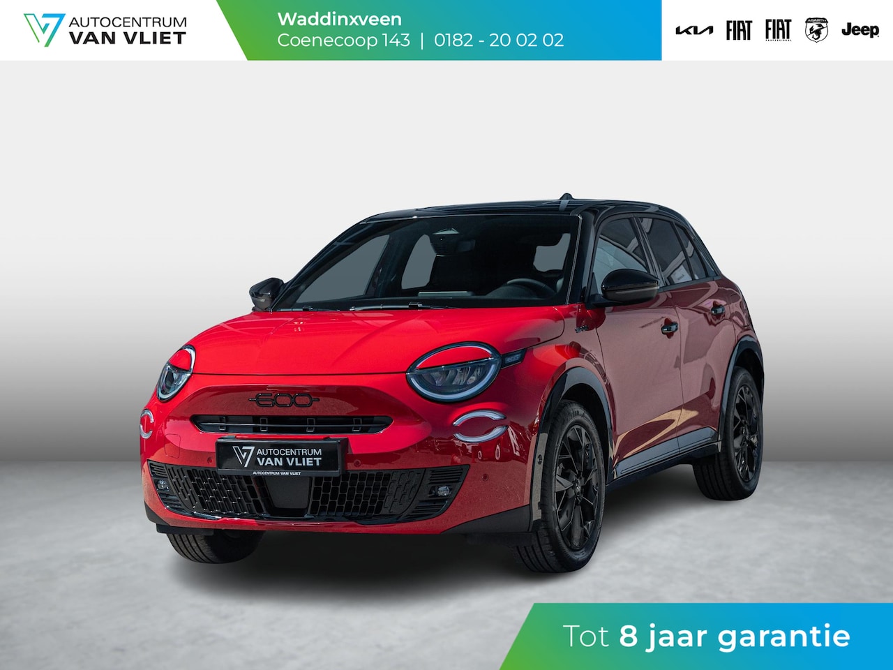 Fiat 600e - Sport 54 kWh | Clima | Adapt. Cruise | Navi | Winter Pack | Camera | 18"  | Apple Carplay - AutoWereld.nl