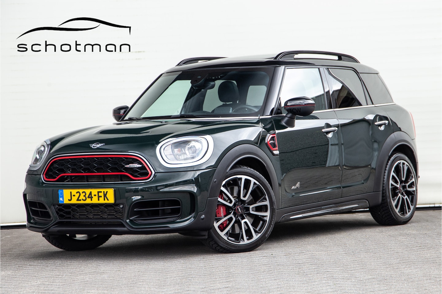 MINI Countryman - 2.0 John Cooper Works ALL4 Chili Pano, Leder, Head-up 306pk - AutoWereld.nl