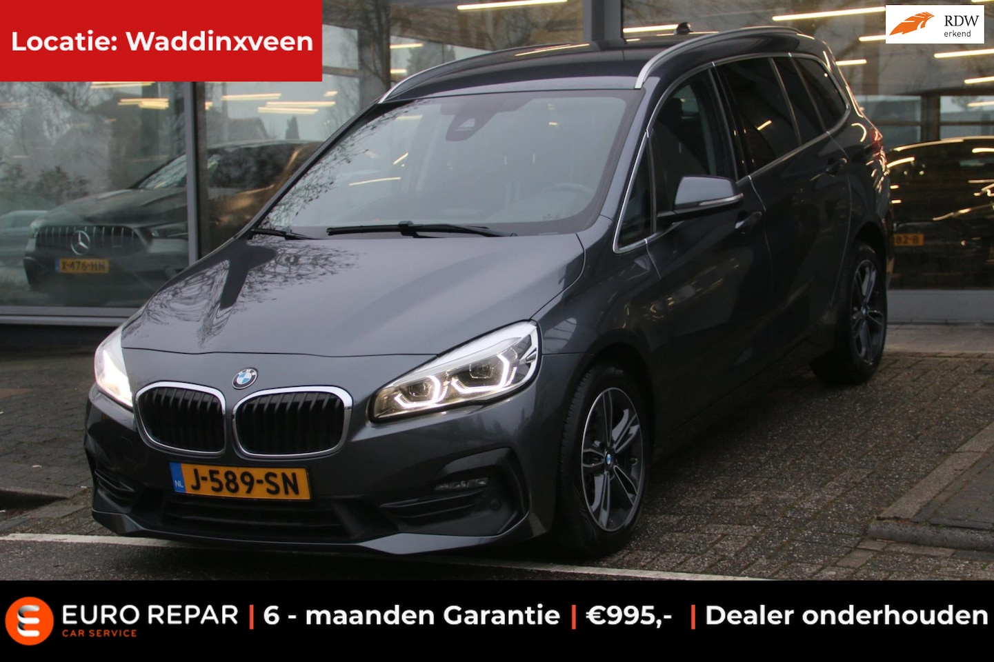 BMW 2-serie Gran Tourer - 220i 7p. 4-CILINDER DEALER OND. AUTOMAAT! - AutoWereld.nl