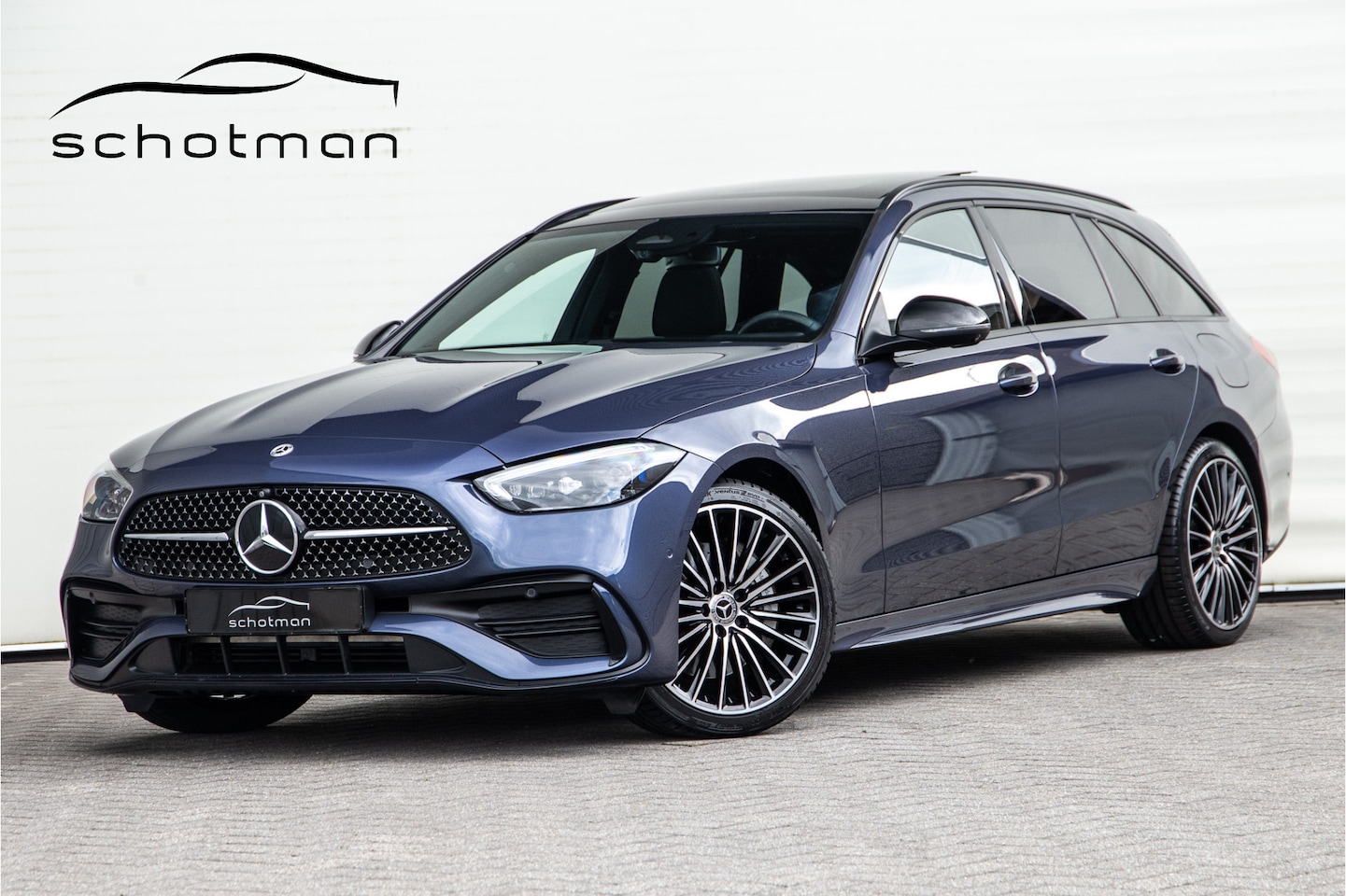 Mercedes-Benz C-klasse Estate - 300 e AMG Nightpakket, Pano, Carplay, Hybrid 2023 - AutoWereld.nl