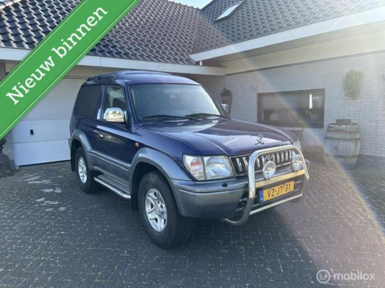 Toyota Land Cruiser 90 - LandCruiser 3.0 HR Blind Van Automaat Airco! - AutoWereld.nl