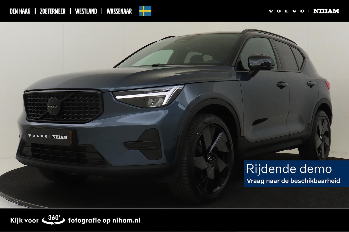 Volvo XC40 - B4 (M-HYBRID) PLUS BLACK EDITION -PANO.DAK|HARMAN/KARDON|360°CAM|VERW.VOORRUIT|POWER-SEATS - AutoWereld.nl