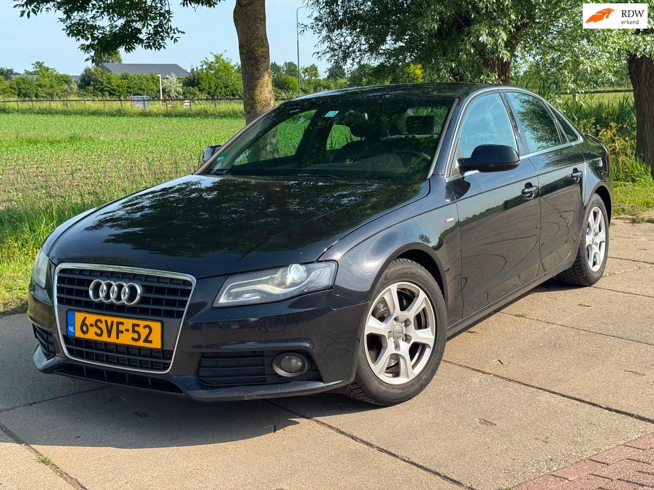 Audi A4 Limousine - 2.7 TDI V6 S line 2010 190PK DSG|AIRCO|LED|CRUISE|PDC|STOELVERW - AutoWereld.nl