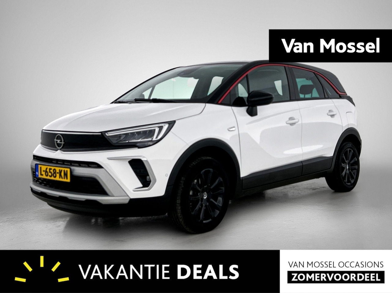 Opel Crossland - 1.2 Turbo GS Line | Trekhaak | Camera | Navi | Stoel & Stuurverwarming | 130 PK - AutoWereld.nl