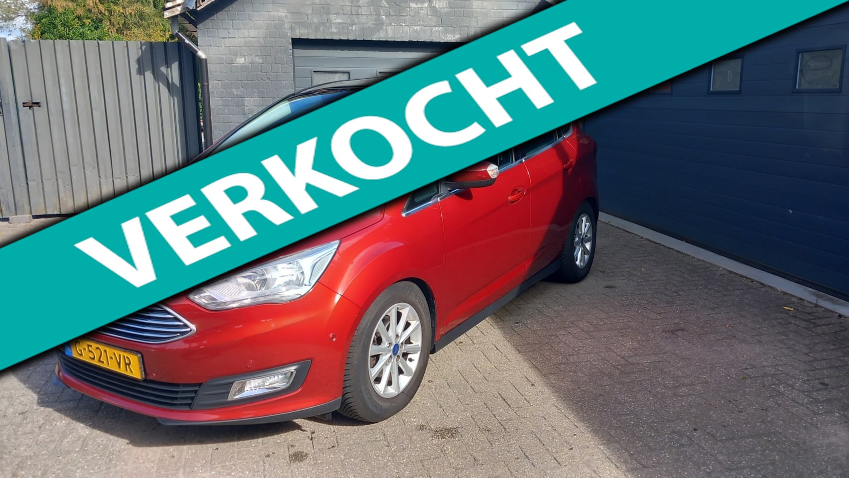 Ford C-Max - 1.0 Trend.Navi,Parking system,Panoramadak,Cruise control,Lederen bekleding,Airco,Stuur ver - AutoWereld.nl
