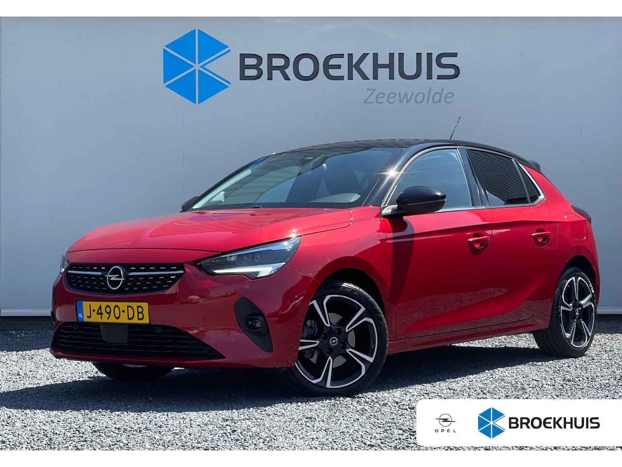 Opel Corsa - 1.2 100PK Elegance AUT | CLIMATE CONTROL| PARKEERSENSOREN V&A| CAMERA ACHTER| NAVI| STOELV - AutoWereld.nl