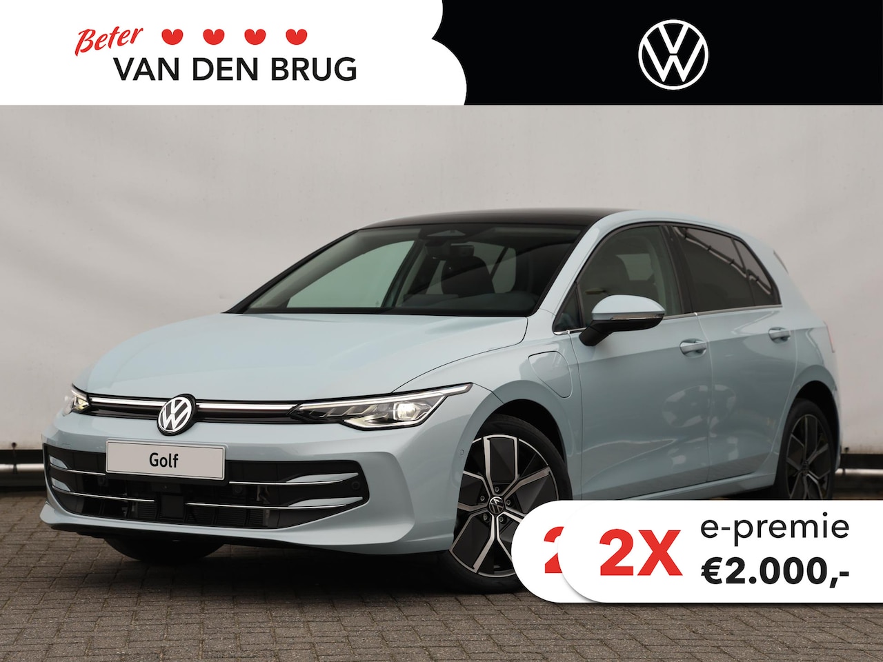 Volkswagen Golf - Style Edition 1.5 eHybrid 204 PK | 360 camera | Navigatie | Trekhaak | Panoramadak | - AutoWereld.nl