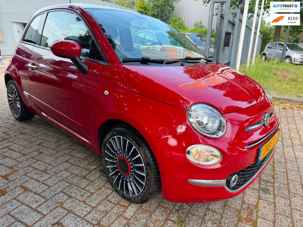Fiat 500 - 1.2 Lounge panorama, cruise controle, airco, elec pakket mistlampen multi-stuur, xenon , c - AutoWereld.nl