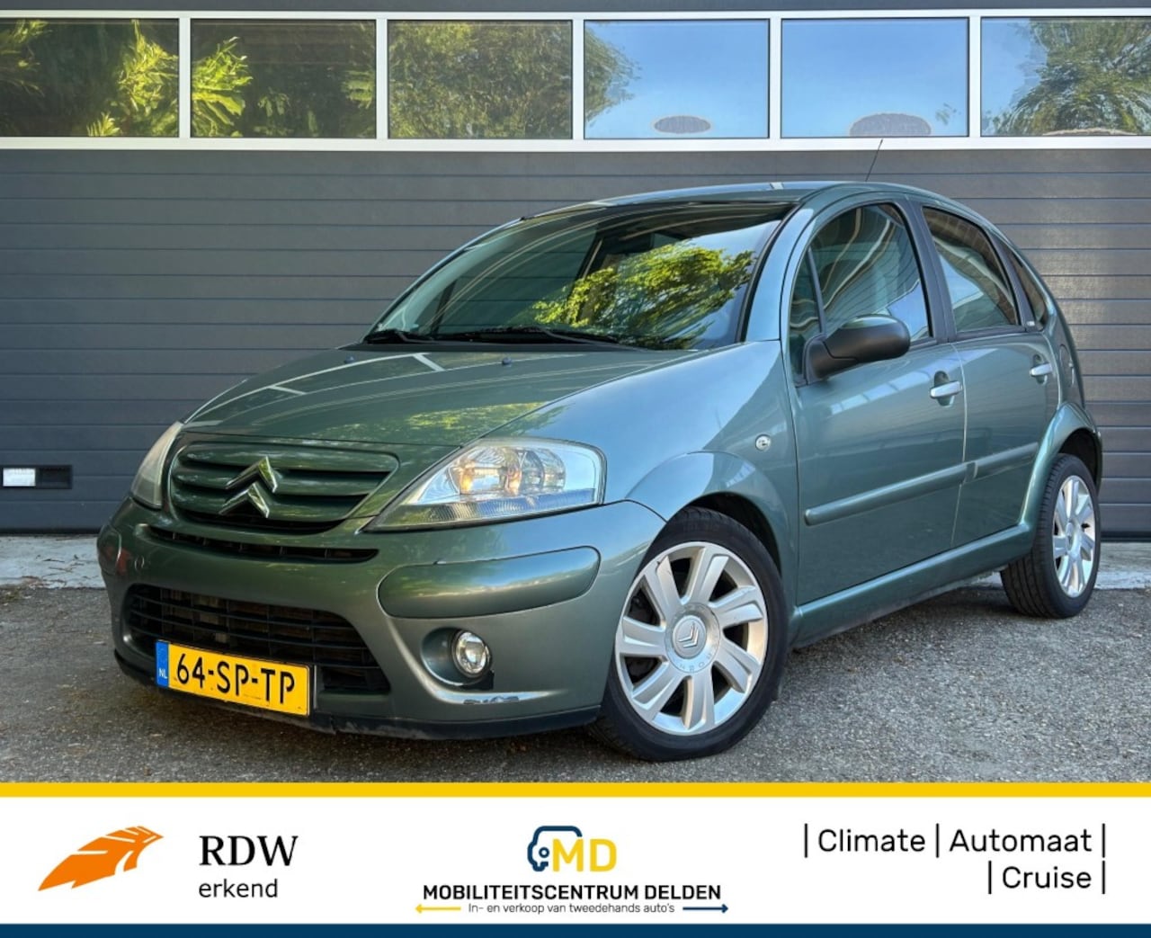 Citroën C3 - 1.6I-16V EXCLUSIVE / Automaat / Clima / Cruise / - AutoWereld.nl